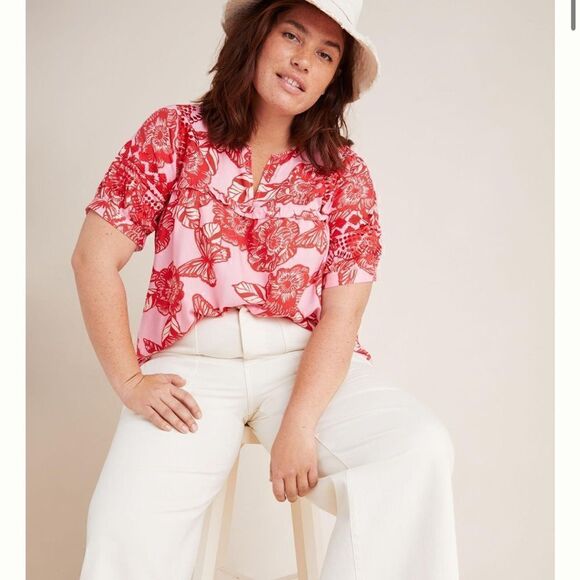 Vineet Bahl Igrid embroidered blouse - Picture 4 of 8